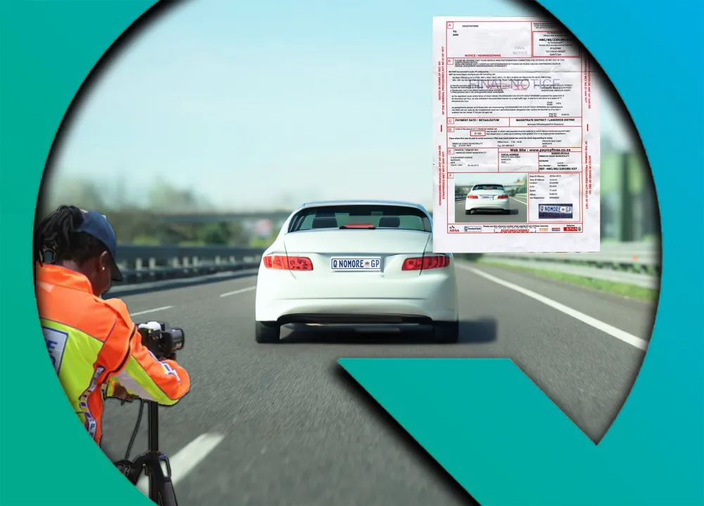 A traffic officer beside a vehicle on the road